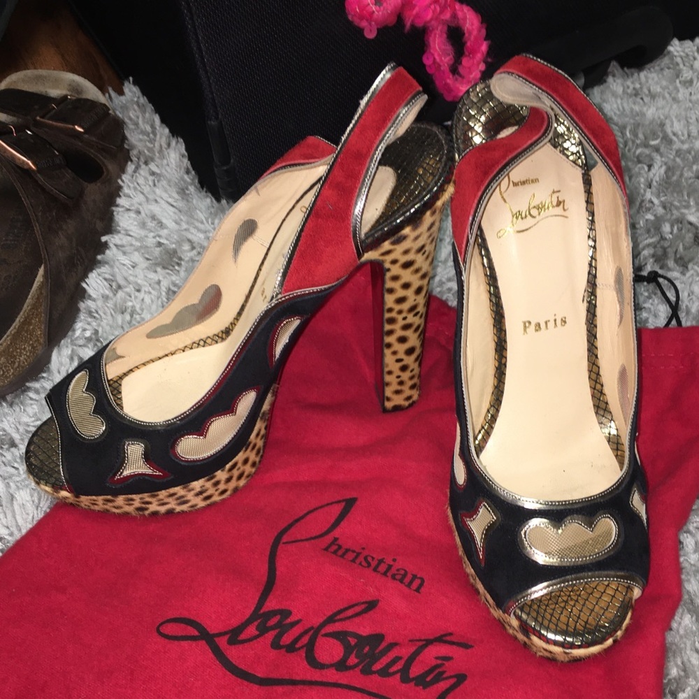 Christian Louboutin Cheetah Heels!